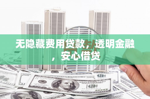 噶尔无隐藏费用贷款，透明金融，安心借贷