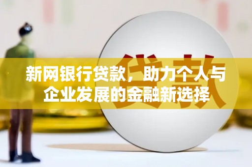 噶尔新网银行贷款，助力个人与企业发展的金融新选择