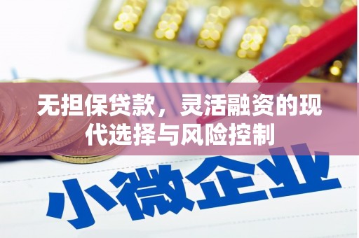 噶尔无担保贷款，灵活融资的现代选择与风险控制