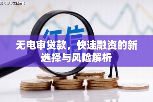 噶尔无电审贷款，快速融资的新选择与风险解析