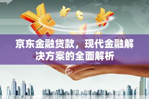 噶尔京东金融贷款，现代金融解决方案的全面解析